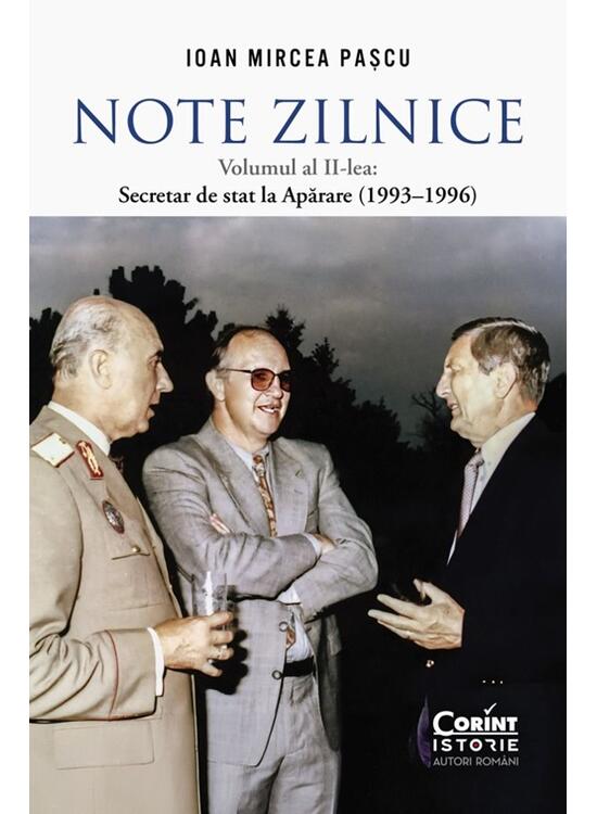 Copertă produs Note zilnice. Secretar de stat la Apărare (1993&ndash;1996) (Vol. 2) - gallery big 1