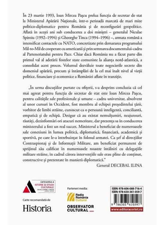 Copertă produs Note zilnice. Secretar de stat la Apărare (1993&ndash;1996) (Vol. 2) - gallery big 2