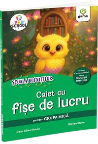 Copertă produs Caiet cu fișe de lucru (grupa mică)