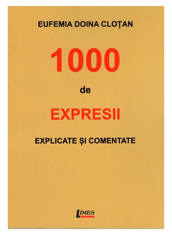 Copertă produs 1000 de expresii explicate și comentate - gallery big 1