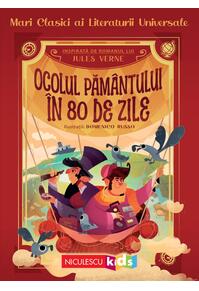Copertă produs Ocolul Păm&acirc;ntului &icirc;n 80 de zile
