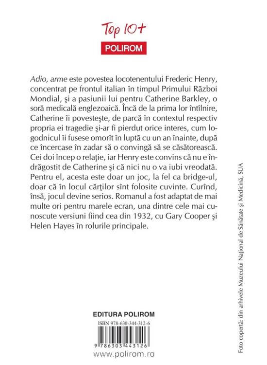 Copertă produs Adio, arme - gallery big 2