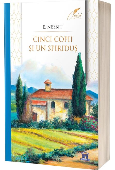Copertă produs Cinci copii și un spiriduș
