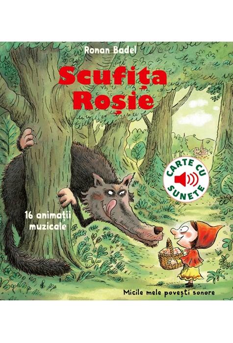 Copertă produs Scufița roșie - carte cu sunete