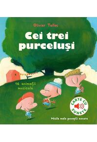 Copertă produs Cei trei purceluși - carte cu sunete