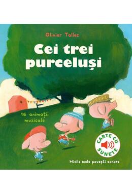 Copertă produs Cei trei purceluși - carte cu sunete