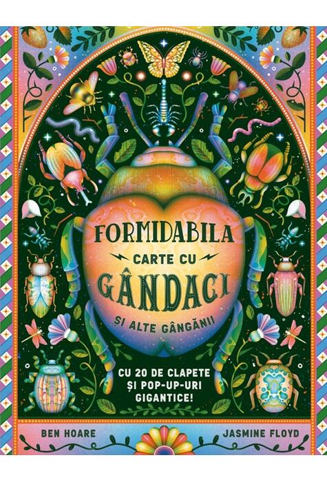 Copertă produs Formidabila carte cu g&acirc;ndaci și alte g&acirc;ngănii
