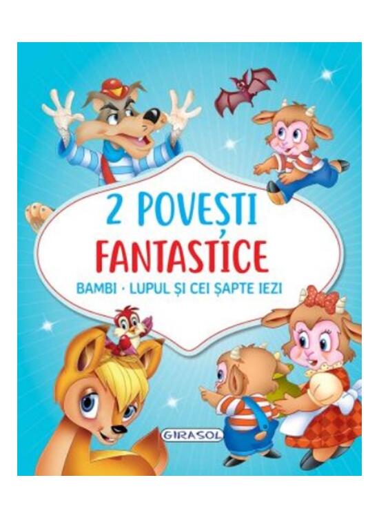 Copertă produs 2 Povești fantastice. Bambi. Lupul și cei șapte iezi - gallery big 1