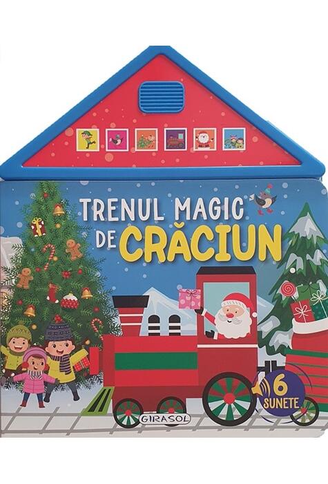 Copertă produs 6 sunete - Trenul magic de Crăciun