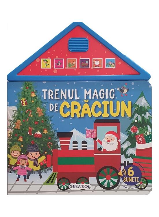 Copertă produs 6 sunete - Trenul magic de Crăciun - gallery big 1