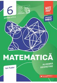 Copertă produs Matematică. Algebră, geometrie. Caiet de lucru. Clasa a VI-a. Inițiere. Partea a II-a