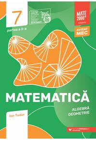 Copertă produs Matematică. Algebră, geometrie. Caiet de lucru. Clasa a VII-a. Inițiere. Partea a II-a