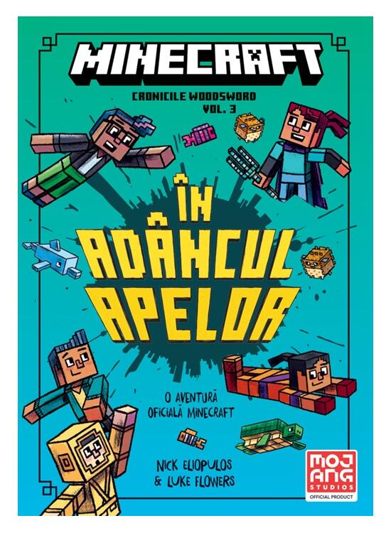Copertă produs Minecraft. Cronicile Woodsword. &Icirc;n ad&acirc;ncul apelor (Vol. 3) - gallery big 1