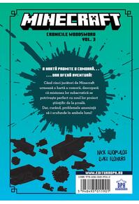 Copertă produs Minecraft. Cronicile Woodsword. &Icirc;n ad&acirc;ncul apelor (Vol. 3)