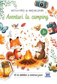 Copertă produs Aventuri la camping - Activități și abțibilduri