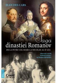 Copertă produs Saga dinastiei Romanov. De la Petru cel Mare la Nicolae al II-lea