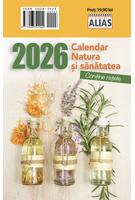 Calendar natura și sănătatea 2026, format 12,5x9,5 cm, 365 file
