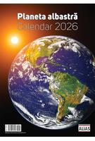 Calendar Planeta albastră 2026, 31x42cm 12 file