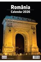 Calendar Rom&acirc;nia 2026, 31x42cm 12 file