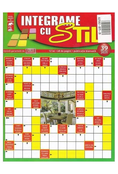 Copertă produs Integrame cu stil Nr.39