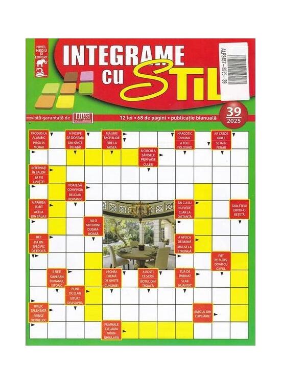 Copertă produs Integrame cu stil Nr.39 - gallery big 1