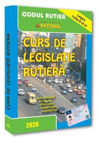 Copertă produs Curs de legislaţie rutieră 2026