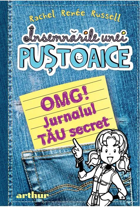 Copertă produs OMG! Jurnalul TĂU secret. &Icirc;nsemnările unei puștoaice