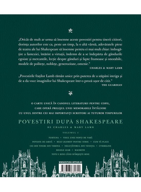 Copertă produs Povestiri după Shakespeare (Vol. 1) - gallery big 2