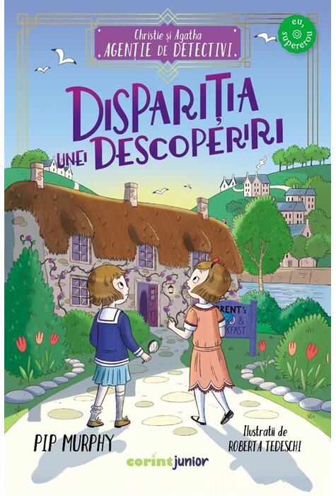 Copertă produs Christie și Agatha. Agenție de detectivi. Dispariția unei descoperiri (Vol. 1)