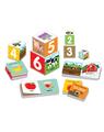 Copertă produs &Icirc;n vizită la fermă. Set educativ 6 cărți + 6 cuburi - thumb 2