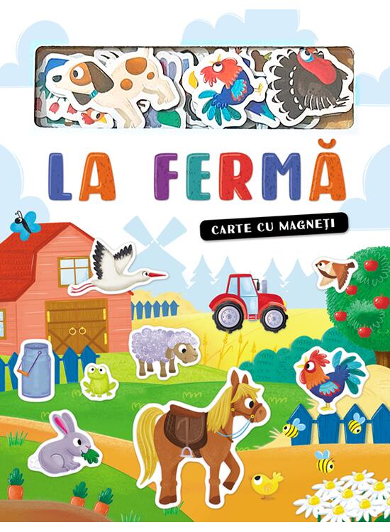 Copertă produs La fermă. Carte cu magneți - gallery big 1