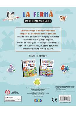 Copertă produs La fermă. Carte cu magneți