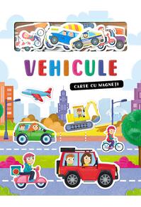 Copertă produs Vehicule. Carte cu magneți