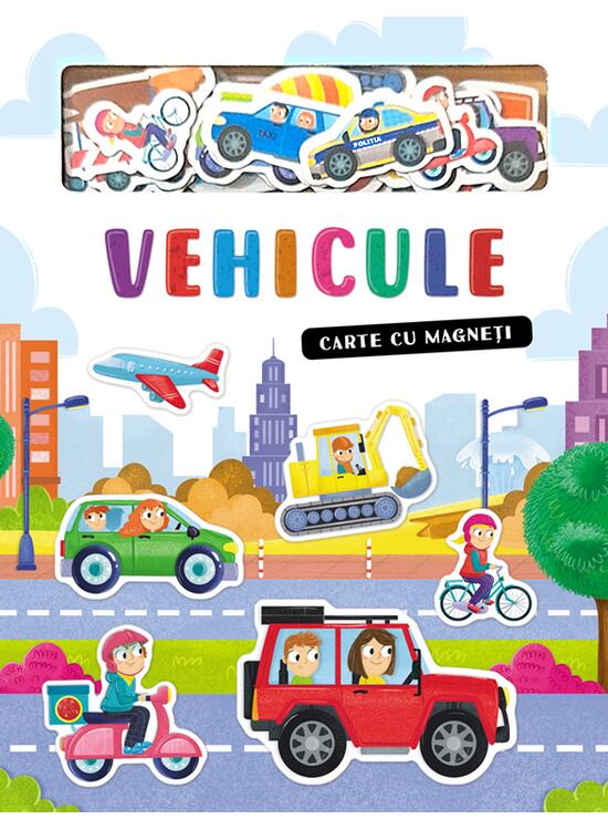 Copertă produs Vehicule. Carte cu magneți - gallery big 1