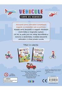 Copertă produs Vehicule. Carte cu magneți
