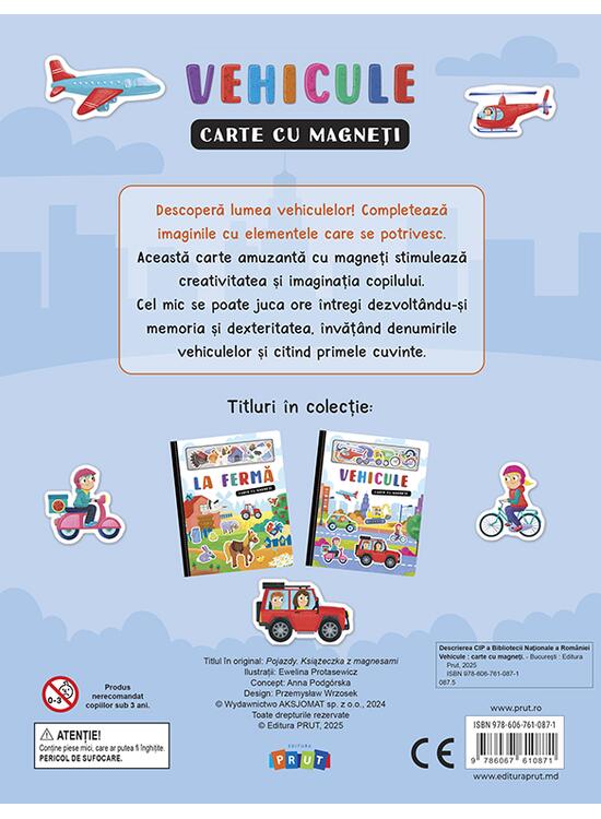 Copertă produs Vehicule. Carte cu magneți - gallery big 2