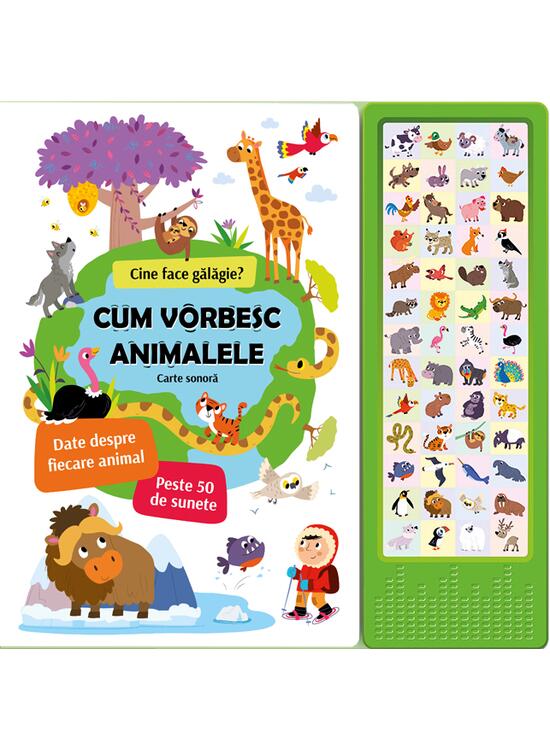 Copertă produs Cum vorbesc animalele: Carte sonoră - gallery big 1