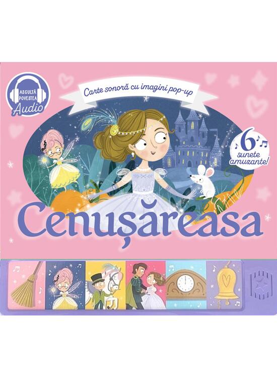 Copertă produs Cenușăreasa. Carte sonoră - gallery big 1