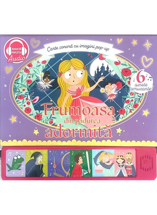 Copertă produs Frumoasa din pădurea adormită. Carte sonoră - gallery big 1
