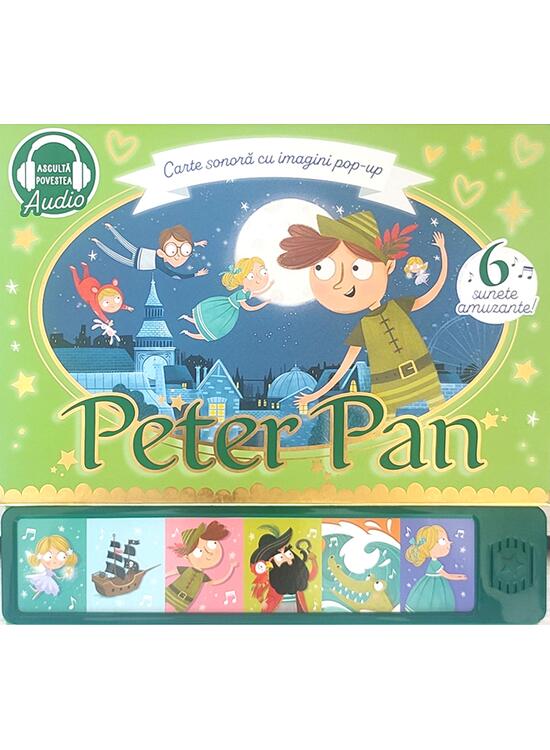 Copertă produs Peter Pan. Carte sonoră - gallery big 1