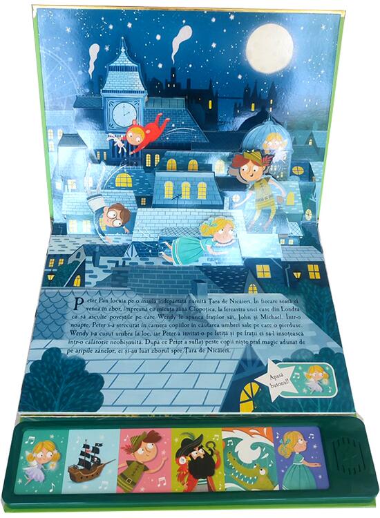 Copertă produs Peter Pan. Carte sonoră - gallery big 2
