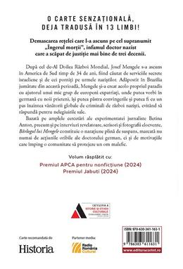 Copertă produs B&acirc;rlogul lui Mengele