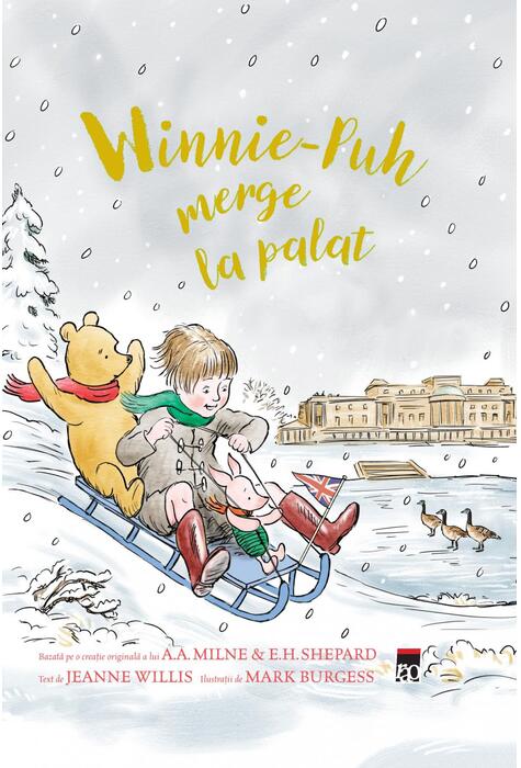 Copertă produs Winnie Puh merge la palat
