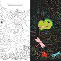 Copertă produs Citește, răzuiește și colorează. Dinozauri - gallery small 