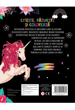Copertă produs Citește, răzuiește și colorează. Unicorni
