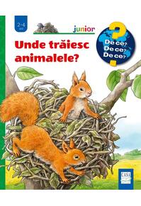 Copertă produs Unde trăiesc animalele?