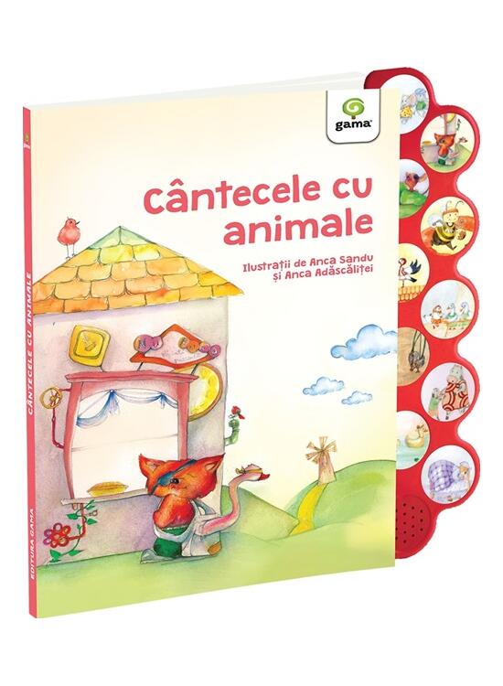 Copertă produs C&acirc;ntecele cu animale - gallery big 1