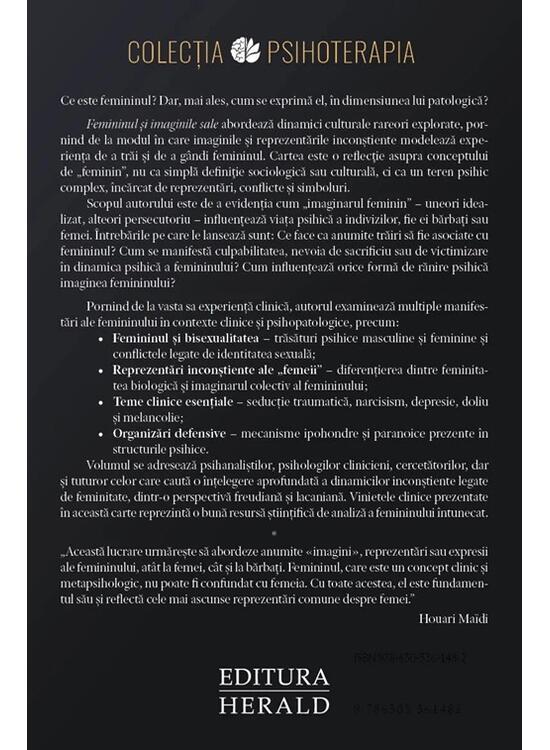 Copertă produs Femininul și imaginile sale - gallery big 2