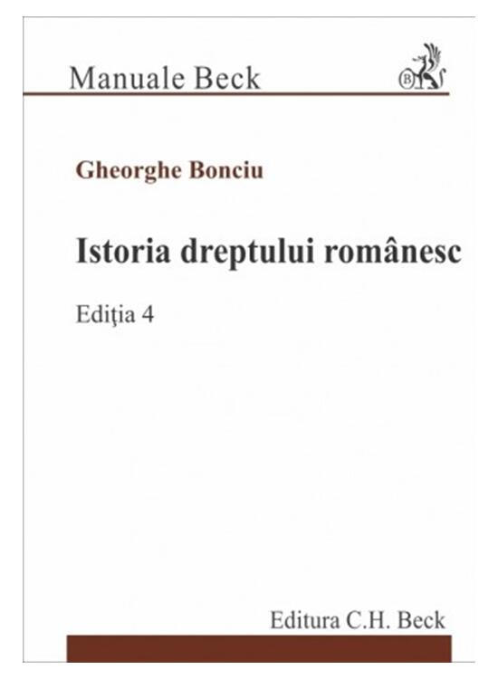 Copertă produs Istoria dreptului rom&acirc;nesc - gallery big 1