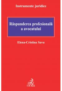 Copertă produs Răspunderea profesională a avocatului